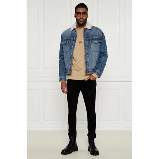 Buty zimowe męskie Hugo Boss sznurowane casual