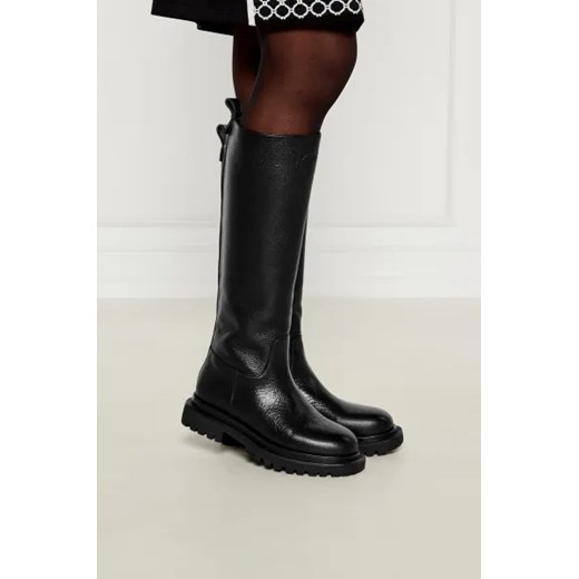 Marc Cain Skórzane oficerki Marc Cain 37 okazyjna cena Gomez Fashion Store