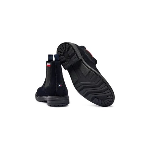 Tommy Hilfiger Skórzane sztyblety CHELSEA Tommy Hilfiger 41 okazyjna cena Gomez Fashion Store