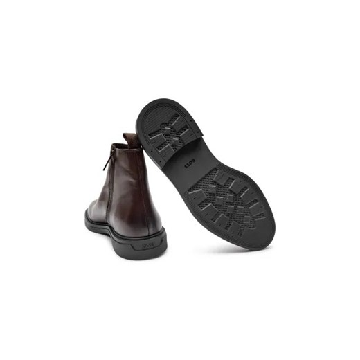 Buty zimowe męskie BOSS HUGO bez zapięcia