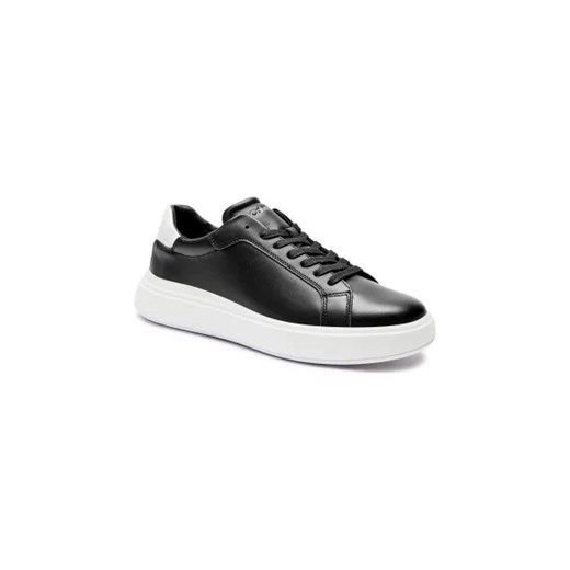 Buty sportowe męskie Calvin Klein z tkaniny sznurowane na jesień