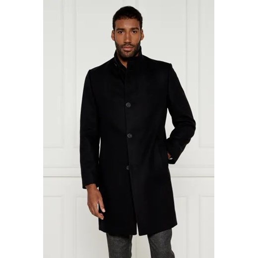 HUGO Wełniany płaszcz Mintrax2441 ze sklepu Gomez Fashion Store w kategorii Płaszcze męskie - zdjęcie 175649274