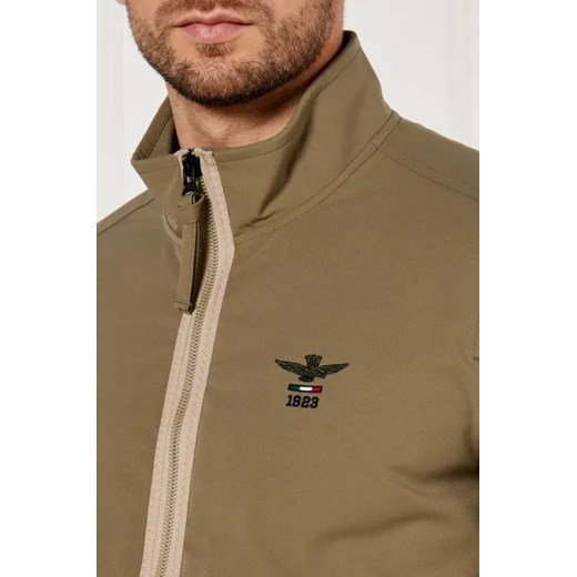 Kurtka męska brązowa Aeronautica Militare casualowa