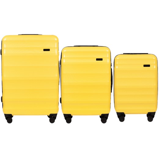Komplet 3 WALIZEK Wings VULTURE YELLOW ze sklepu WINGS w kategorii Walizki - zdjęcie 175651314