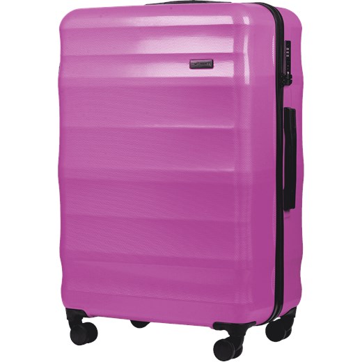 Walizka DUŻA WINGS PC VULTURE 28" PINK ze sklepu WINGS w kategorii Walizki - zdjęcie 175651330