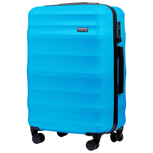 Walizka ŚREDNIA WINGS PC VULTURE 24" BLUE ze sklepu WINGS w kategorii Walizki - zdjęcie 175651351