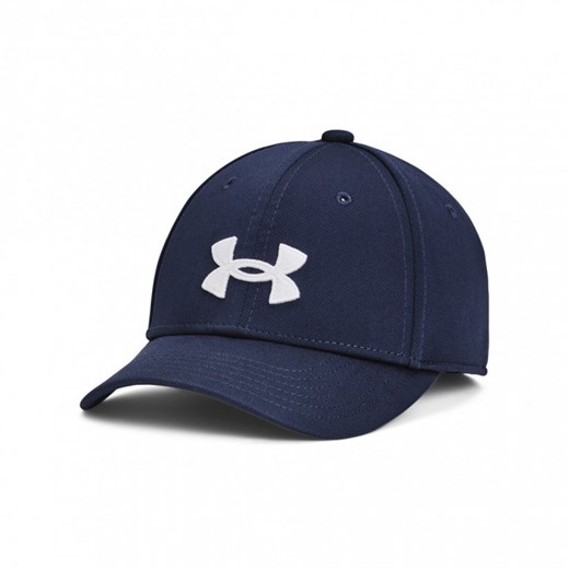 Chłopięca czapka z daszkiem Under Armour Boy\'s UA Blitzing - granatowa ze sklepu Sportstylestory.com w kategorii Czapki dziecięce - zdjęcie 175652274