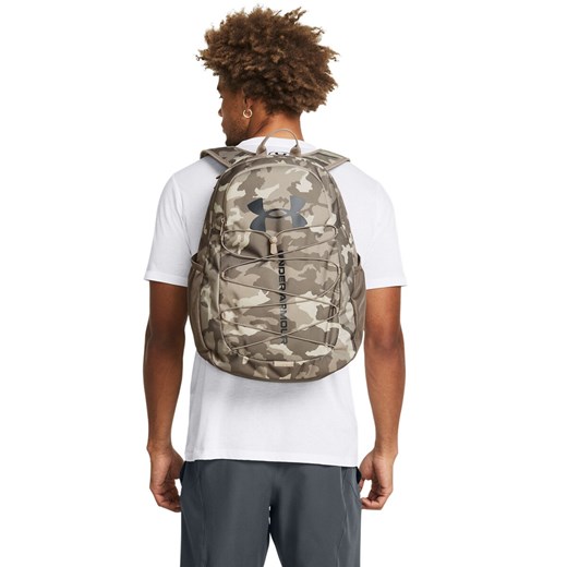 Plecak treningowy uniseks Under Armour UA Hustle Sport Backpack - brązowy ze sklepu Sportstylestory.com w kategorii Plecaki - zdjęcie 175652504