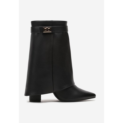 Botki Renee z zamkiem eleganckie na jesień 