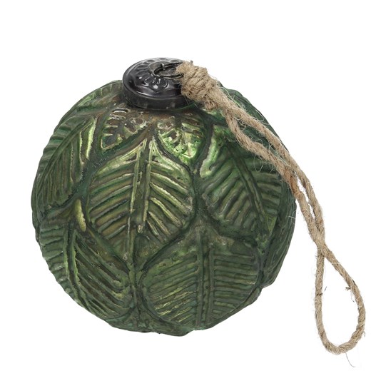 Bombka Vintage Emerald ⌀12 cm green ze sklepu dekoria.pl w kategorii Dekoracje bożonarodzeniowe - zdjęcie 175655700