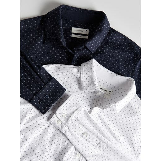 Koszula męska Reserved z elastanu 