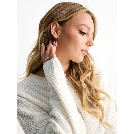 Sinsay - Kolczyki - srebrny Sinsay One Size Sinsay