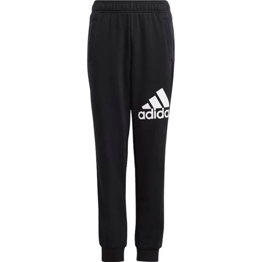 Spodnie dresowe juniorskie Essentials Regular Fit Big Logo Adidas ze sklepu SPORT-SHOP.pl w kategorii Spodnie chłopięce - zdjęcie 175663740
