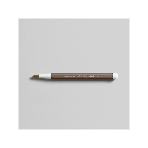 LEUCHTTURM1917 Długopis w kolorze brązowym - dł. 13 cm ze sklepu Limango Polska w kategorii Akcesoria biurowe - zdjęcie 175664031