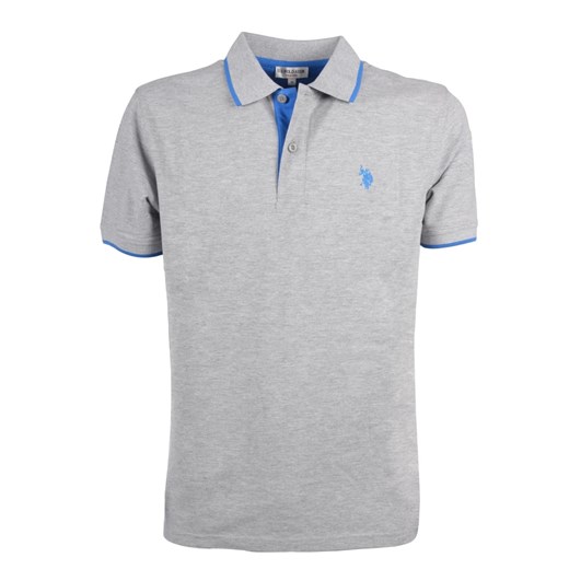 U.S. Polo Assn. Koszulka polo w kolorze szarym ze sklepu Limango Polska w kategorii T-shirty męskie - zdjęcie 175664110