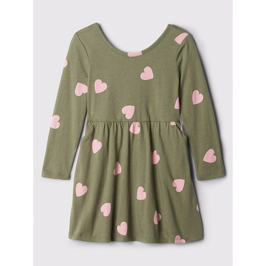 GAP Sukienka w kolorze khaki ze sklepu Limango Polska w kategorii Sukienki dziewczęce - zdjęcie 175664232