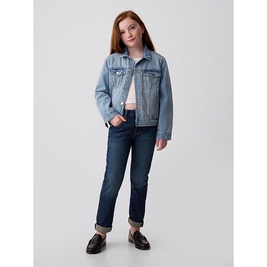GAP Dżinsy - Regular fit - w kolorze granatowym ze sklepu Limango Polska w kategorii Spodnie dziewczęce - zdjęcie 175664484
