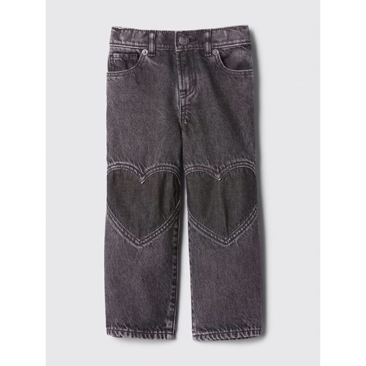GAP Dżinsy - Regular fit - w kolorze antracytowym ze sklepu Limango Polska w kategorii Spodnie dziewczęce - zdjęcie 175664504