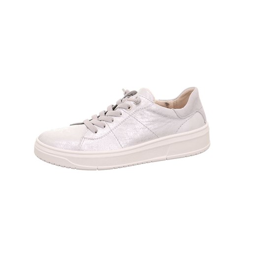 Legero Skórzane sneakersy &quot;Rejoise&quot; w kolorze srebrnym ze sklepu Limango Polska w kategorii Buty sportowe damskie - zdjęcie 175664570