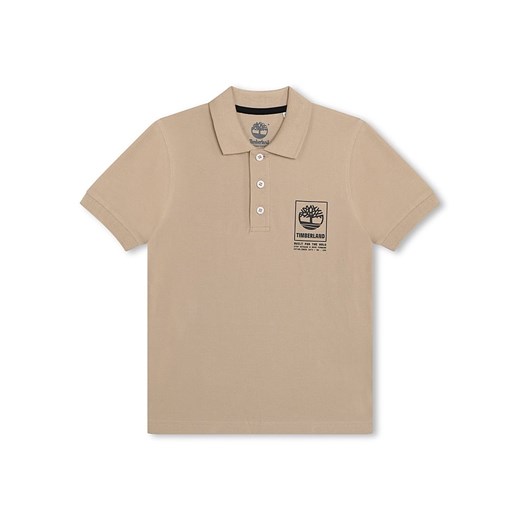 Timberland Koszulka polo w kolorze beżowym ze sklepu Limango Polska w kategorii T-shirty chłopięce - zdjęcie 175668330