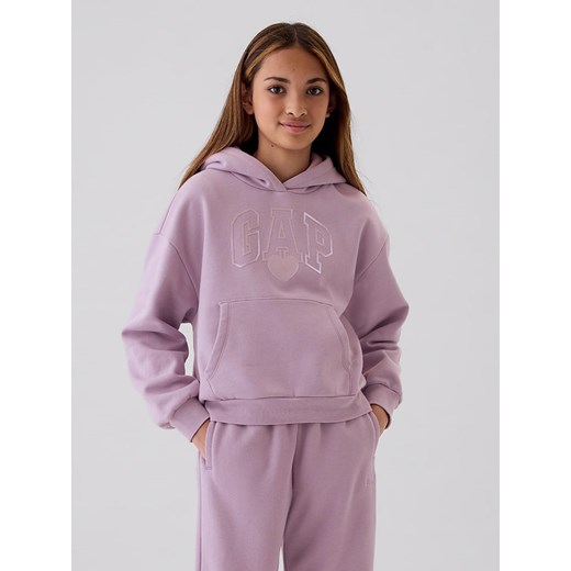 GAP Bluza w kolorze fioletowym ze sklepu Limango Polska w kategorii Bluzy dziewczęce - zdjęcie 175668423