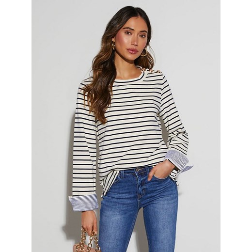 LA Angels Bluza w kolorze kremowym ze sklepu Limango Polska w kategorii Bluzy damskie - zdjęcie 175668550