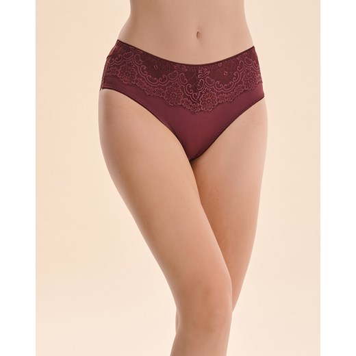 Majtki damskie beżowe Gabriella koronkowe 