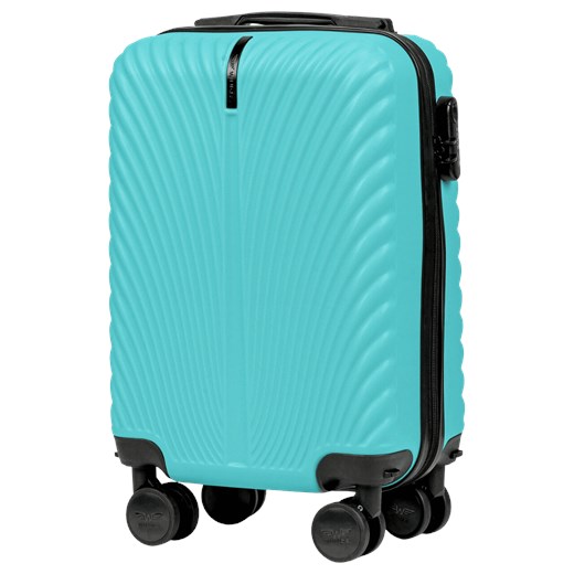 Walizka KABINOWA WINGS SWAN 18" LIGHT BLUE ze sklepu WINGS w kategorii Walizki - zdjęcie 175670060
