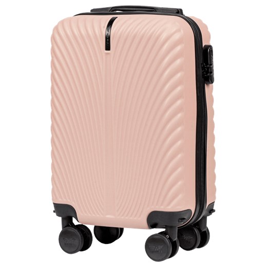 Walizka KABINOWA WINGS SWAN 18" PINK ze sklepu WINGS w kategorii Walizki - zdjęcie 175670063