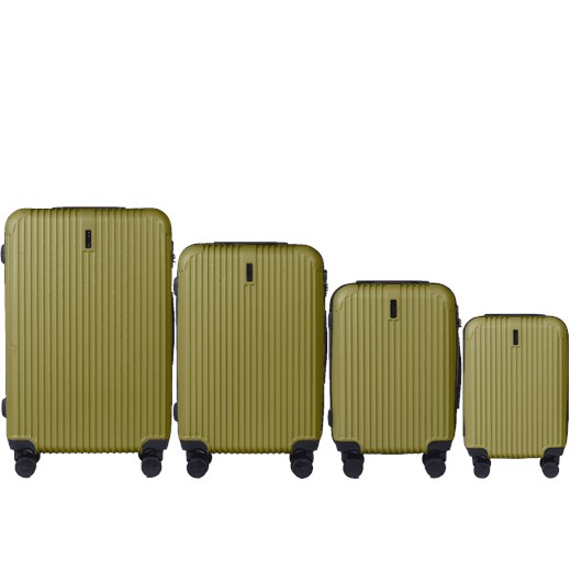 ZESTAW 3 WALIZEK WINGS EGRET TEA GREEN ze sklepu WINGS w kategorii Walizki - zdjęcie 175670073