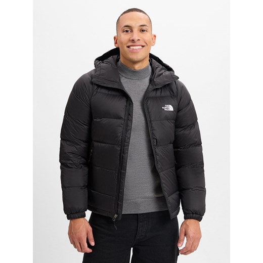 The North Face Męska kurtka puchowa Mężczyźni Sztuczne włókno czarny jednolity ze sklepu vangraaf w kategorii Kurtki męskie - zdjęcie 175670340