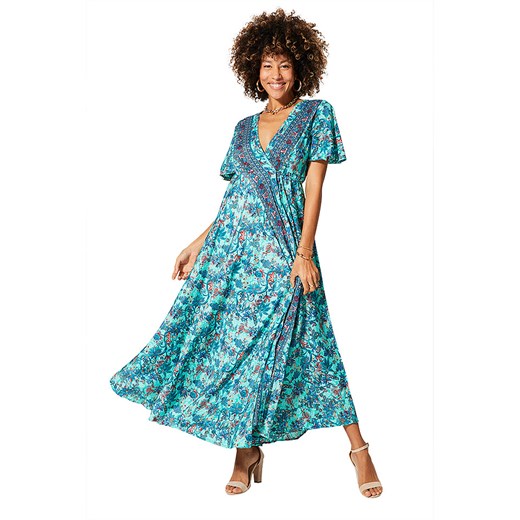 Aller Simplement Sukienka w kolorze turkusowym ze sklepu Limango Polska w kategorii Sukienki - zdjęcie 175671442