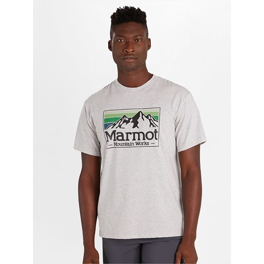 Marmot Koszulka &quot;Gradient&quot; w kolorze szarym ze sklepu Limango Polska w kategorii T-shirty męskie - zdjęcie 175671624