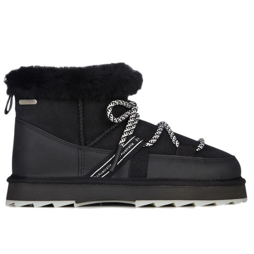 Buty Emu Australia Blurred Micro W13129BLAK - czarne ze sklepu streetstyle24.pl w kategorii Śniegowce damskie - zdjęcie 175672561