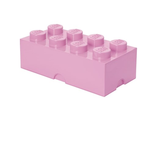 LEGO Pojemnik &quot;Brick 8&quot; w kolorze jasnoróżowym - 50 x 18 x 25 cm ze sklepu Limango Polska w kategorii Pojemniki kuchenne - zdjęcie 175687572