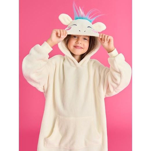 Sinsay - Bluza snuddie - kremowy Sinsay 116 Sinsay