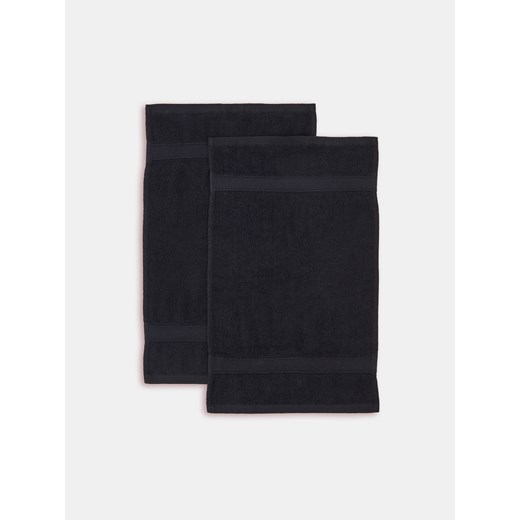 Sinsay - Ręcznik 2 pack - czarny Sinsay One Size Sinsay