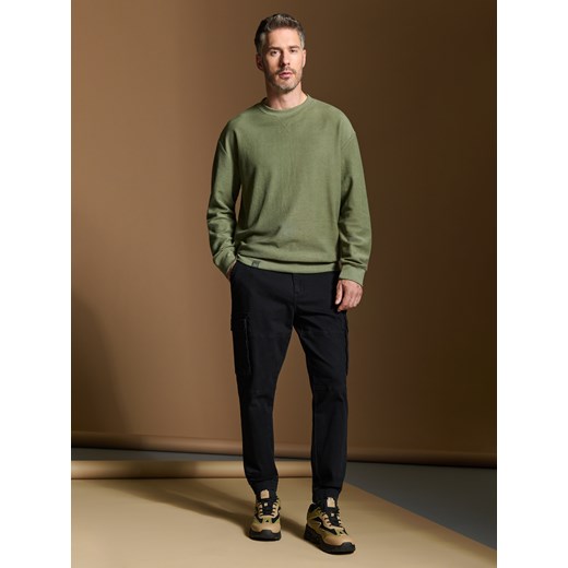 Sinsay - Bluza basic - zielony Sinsay 3XL Sinsay