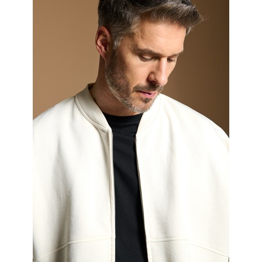 Sinsay - Bluza rozpinana - kremowy Sinsay 3XL Sinsay