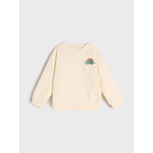 Sinsay - Bluza niemowlęca - kremowy Sinsay 98 Sinsay