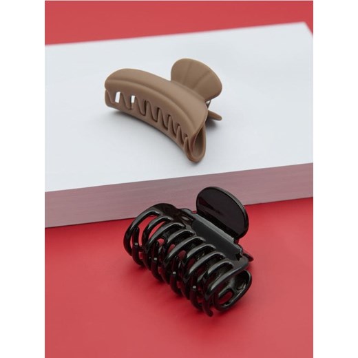 Sinsay - Spinki do włosów 2 pack - wielobarwny ze sklepu Sinsay w kategorii Spinki - zdjęcie 175696150
