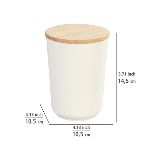 Wenko Pojemnik &quot;Plaia&quot; w kolorze kremowym - 700 ml Wenko onesize wyprzedaż Limango Polska