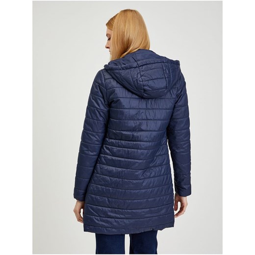 orsay Płaszcz pikowany w kolorze granatowym 40 wyprzedaż Limango Polska