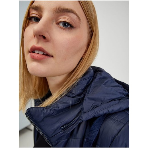 orsay Płaszcz pikowany w kolorze granatowym 34 Limango Polska wyprzedaż