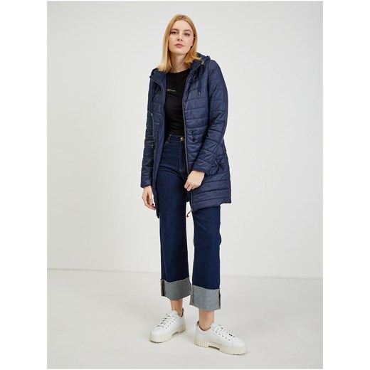 orsay Płaszcz pikowany w kolorze granatowym 34 okazyjna cena Limango Polska