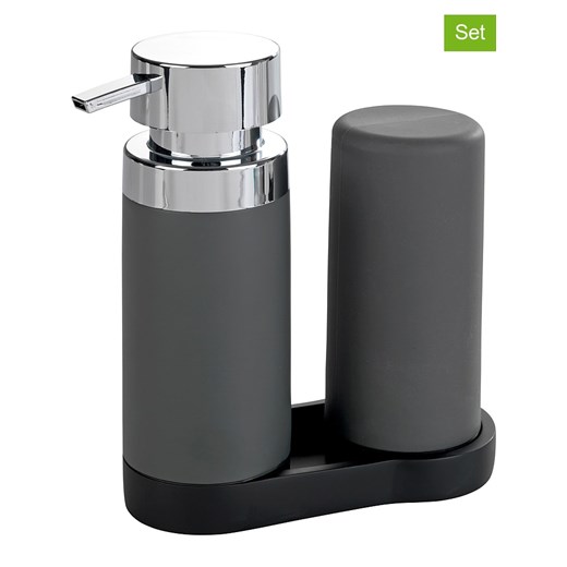 Wenko 3-częściowy zestaw &quot;Easy Squeez-e&quot; w kolorze srebrno-szarym ze sklepu Limango Polska w kategorii Akcesoria kuchenne - zdjęcie 175699500