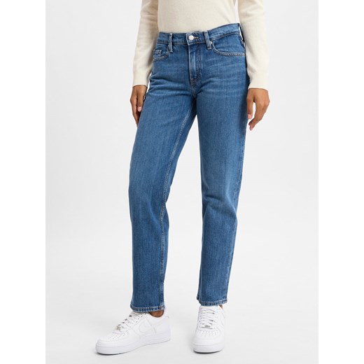 Tommy Hilfiger Dżinsy Kobiety Bawełna medium stone jednolity ze sklepu vangraaf w kategorii Jeansy damskie - zdjęcie 175700071