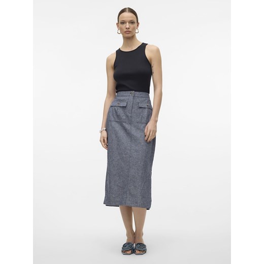 Vero Moda Spódnica "Luna" w kolorze granatowym Vero Moda S okazja Limango Polska