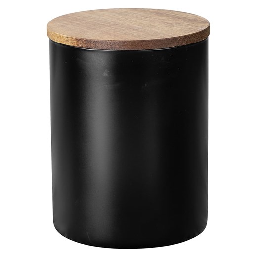 Wenko Słoik &quot;Mio&quot; w kolorze czarno-jasnobrązowym - wys. 14,5 x Ø 11 cm ze sklepu Limango Polska w kategorii Pojemniki kuchenne - zdjęcie 175706013