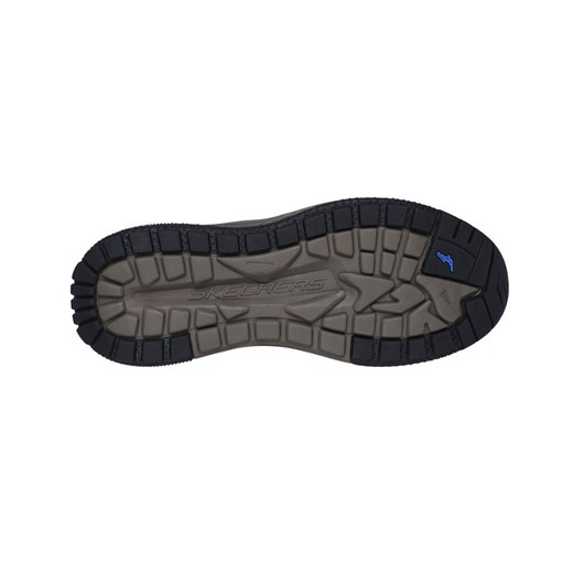 Buty trekkingowe męskie brązowe Skechers sznurowane sportowe